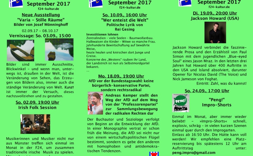 Programm September 2017
